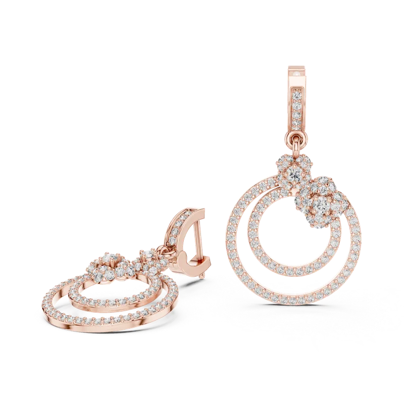 18K Gold Diamond Earrings – 1.084 ct (22) – Earrings by Ivanka & Co