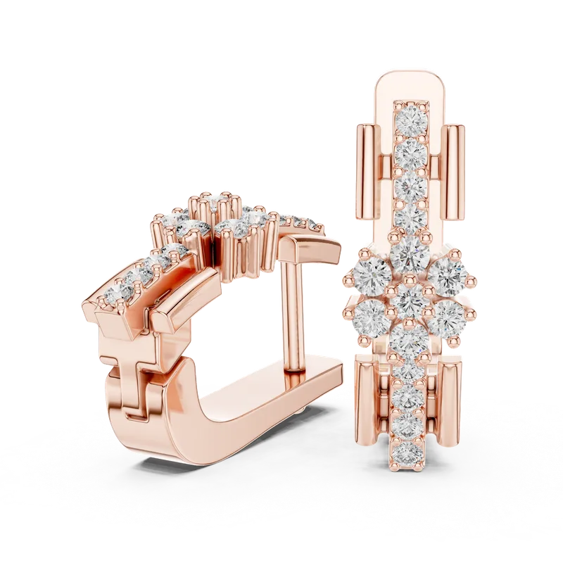 18K Gold Diamond Earrings – 0.296 ct (24) – Earrings by Ivanka & Co