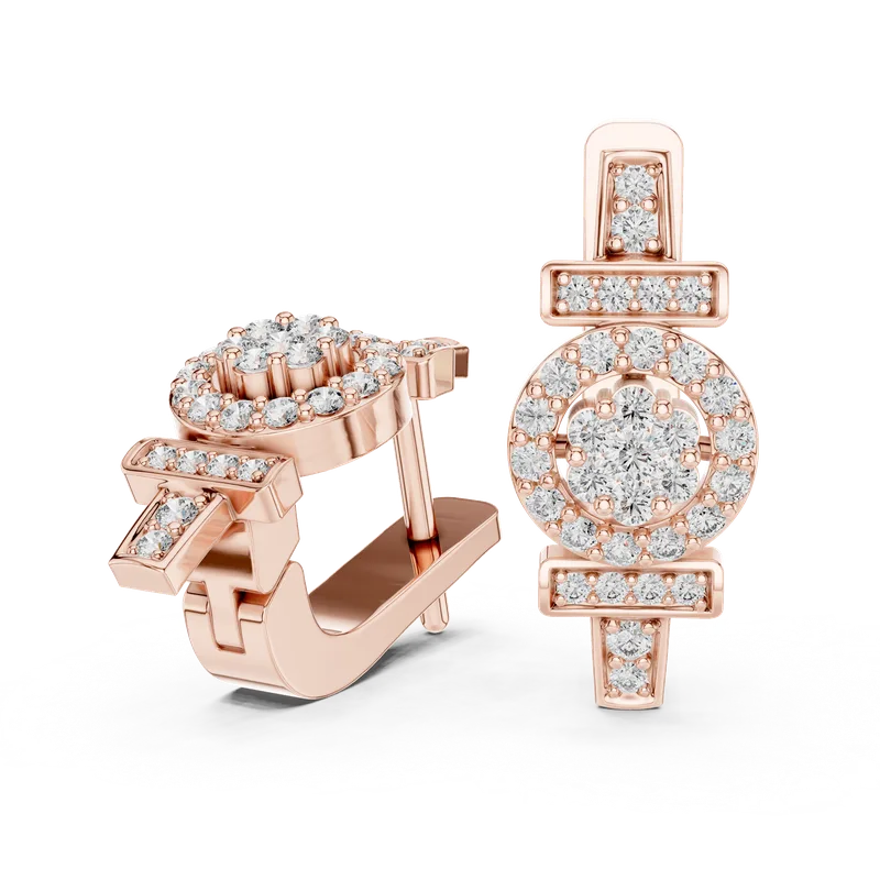 18K Gold Diamond Earrings – 0.448 ct (25) – Earrings by Ivanka & Co