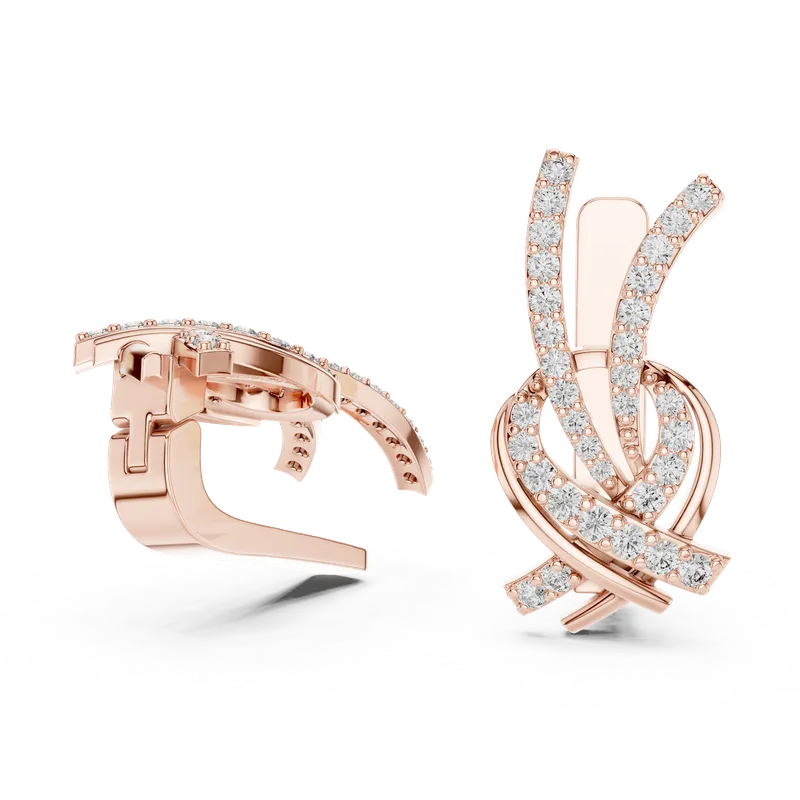 18K Gold Diamond Earrings – 0.512 ct (26) – Earrings by Ivanka & Co