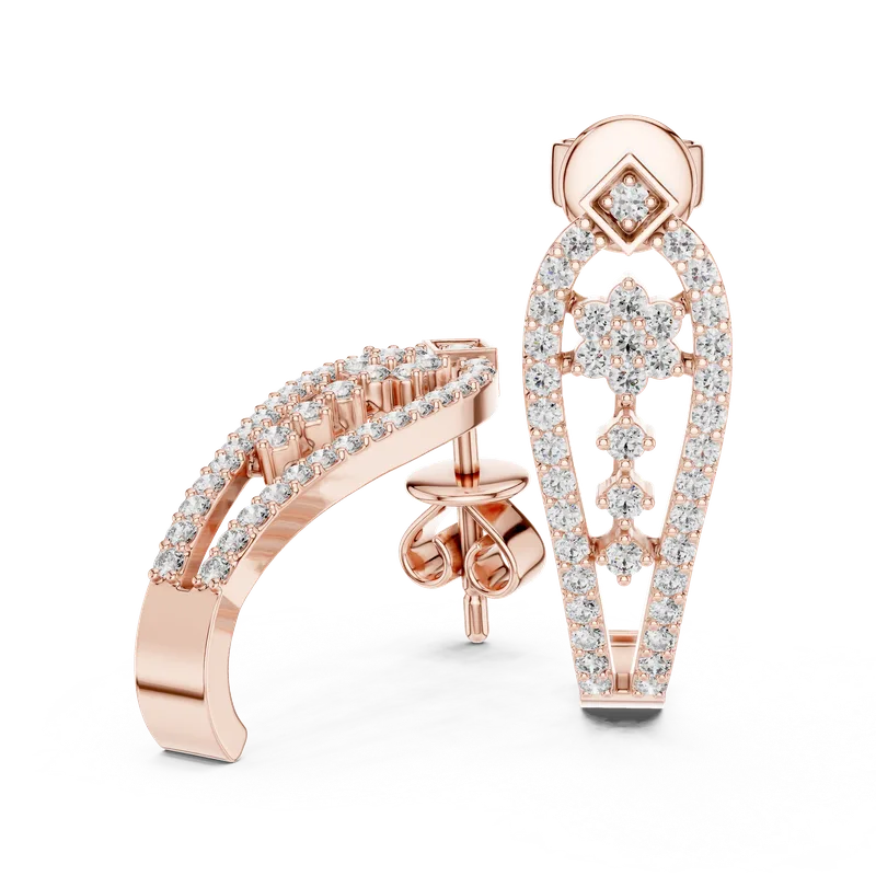 18K Gold Diamond Earrings – 0.55 ct (28) – Earrings by Ivanka & Co