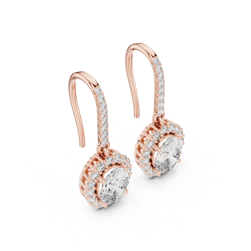 18K Gold Diamond Earrings – 0.34 ct (3#10010E_155_M) – Earrings by Ivanka & Co