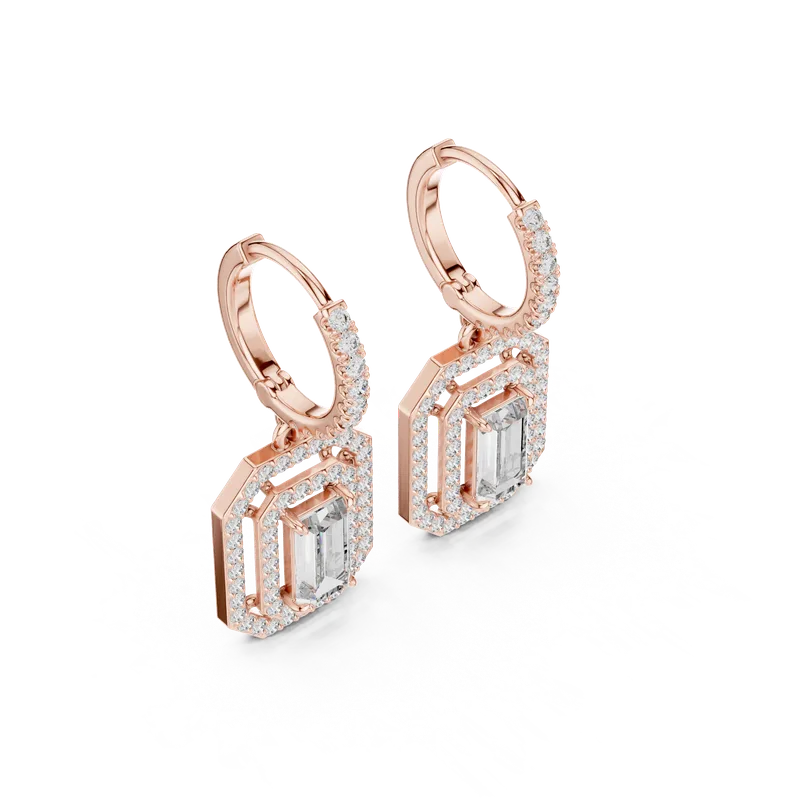 18K Gold Diamond Earrings – 0.552 ct (3#10014E_186) – Earrings by Ivanka & Co