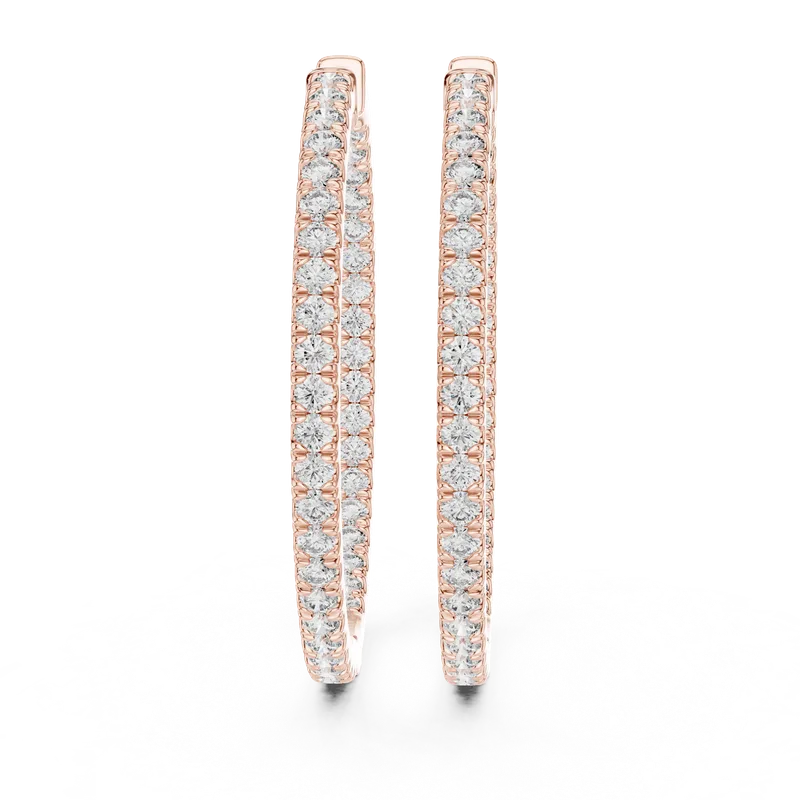 18K Gold Diamond Earrings – 0.99 ct (315) – Earrings by Ivanka & Co