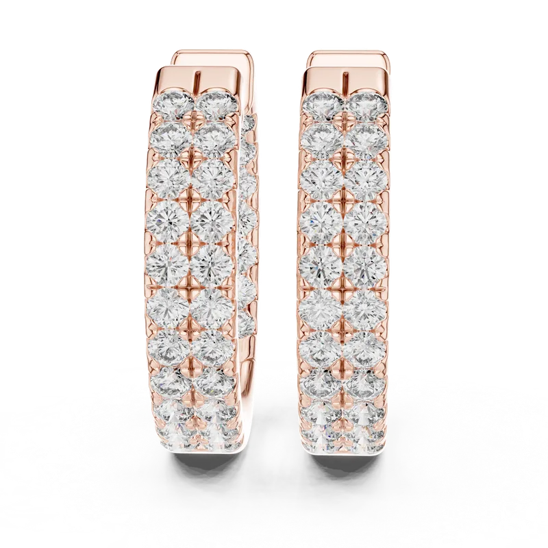 18K Gold Diamond Earrings – 0.72 ct (323) – Earrings by Ivanka & Co