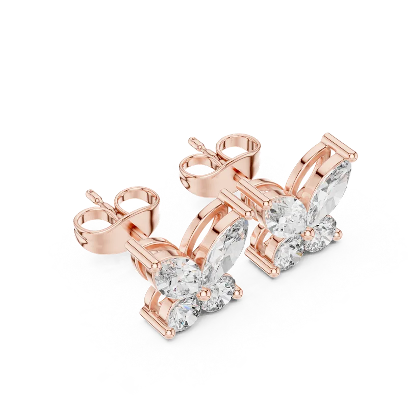 18K Gold Marquise Diamond Earrings – 1.19 ct (AER-109) – Earrings by Ivanka & Co
