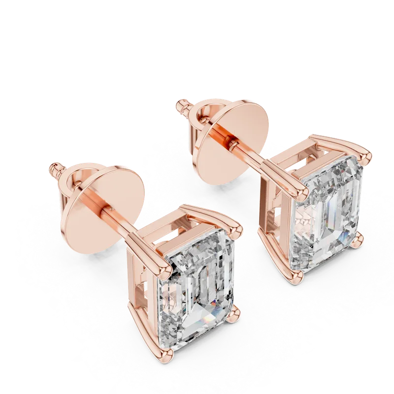 18K Gold Diamond Earrings – 2.5 ct (ER-0007) – Earrings by Ivanka & Co