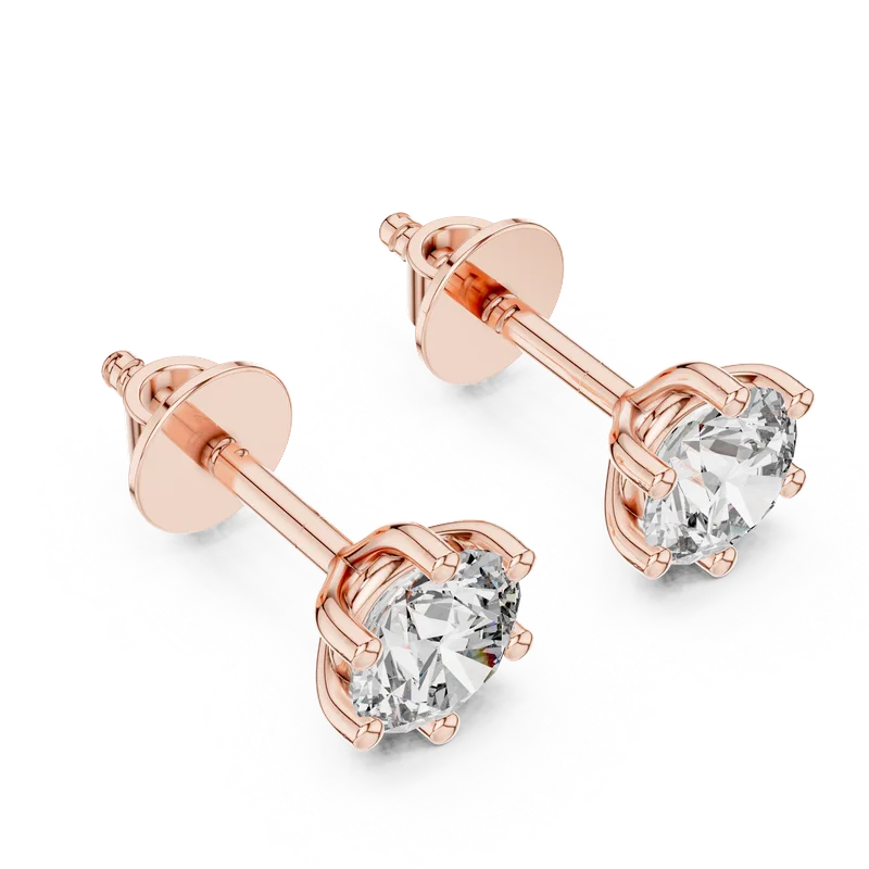 18K Gold Diamond Earrings – 1.22 ct (ER-0012) – Earrings by Ivanka & Co