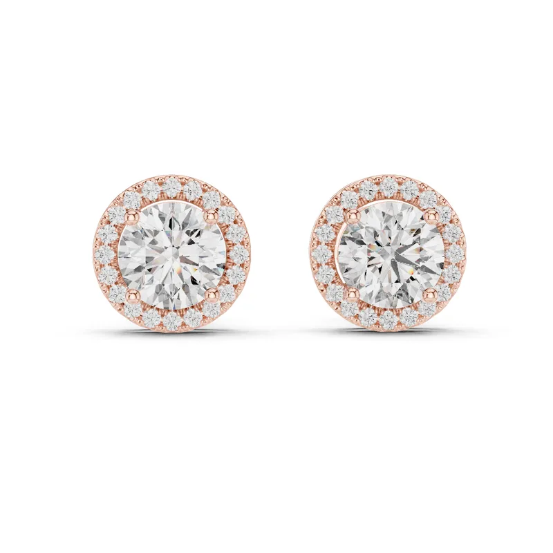 18K Gold Diamond Earrings – 2.9 ct (ER-0015) – Earrings by Ivanka & Co