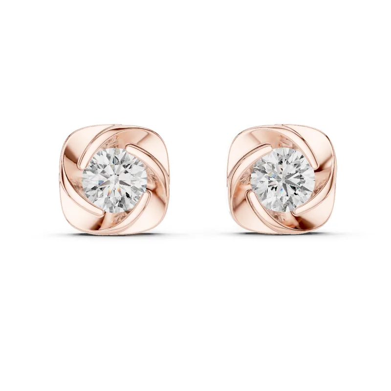 18K Gold Diamond Earrings (ER-0020) – Earrings by Ivanka & Co