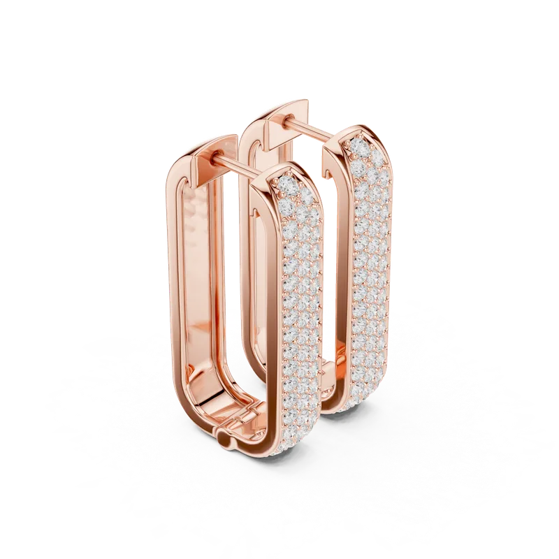 18K Gold Diamond Earrings (SBER-19) – Earrings by Ivanka & Co