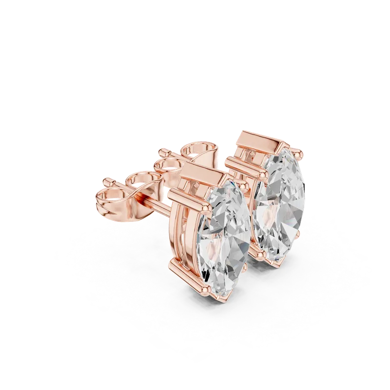 18K Gold Diamond Earrings (SBER-4) – Earrings by Ivanka & Co