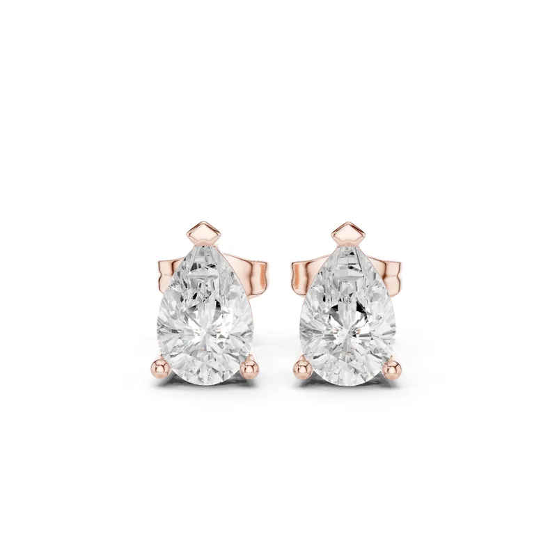 18K Gold Diamond Earrings (SBER-6) – Earrings by Ivanka & Co